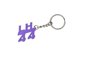 Motoreco LH 44 Lewis Hamilton Keychain | Made From Repurposed Waste Plastic | F1 Gift