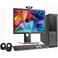 (Renewed) Dell Optiplex 19" All in One Desktop Set (Intel i5 3470/8 GB/1TB HDD /19" HD Monitor, KB, Mouse, HD Webcam, Speaker