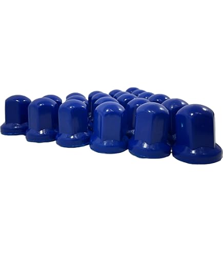 Radmutterkappen Für Anhänger 32mm Radmutterkappen 32mm 60x Radmutterabdeckungen Schwarz (32mm) - Kurze ABS-Kunststoffkappen Für LKW & PKW Radmutterschutzkappen Kunststoff Schutz Für LKW Räder