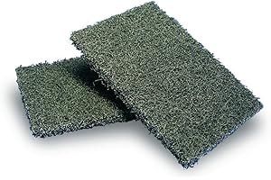 Arix Professional - Spugna Abrasiva Fibra Grill Pad per griglie, fornelli - 10pz