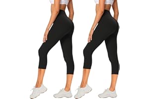 AMIYOYO Legginsy damskie z wysokim stanem, nieprzejrzyste, elastyczne, wyszczuplające brzuch, miękkie spodnie sportowe do jogi, fitnessu, aktywności na świeżym powietrzu i w czasie wolnym