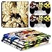 Produktbild QPZYB PS4 Pro for Vinyl Decal Cover Console and Controller Protective Skin Stickers for Playstation 4 Pro