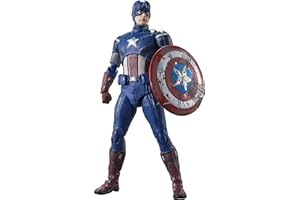 TAMASHII NATIONS 75339 – Marvel Avengers Assemble – SH figuarts – Captain Americana 15 cm