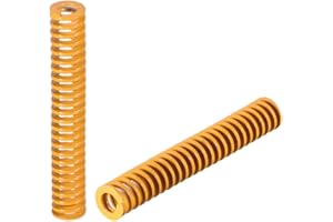 sourcing map Ressort de Compression Moule Estampage Spirale Charge Légère 8mm Dia Ext 50mm Long 10Pcs