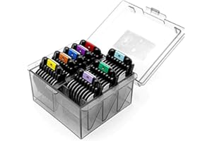 SHERNBAO Peigne professionnel en acier inoxydable pour tondeuse à lame amovible de style A5, taille 10/15/30 pour animaux domestiques, chiens, chats et chevaux (non compatible avec les lames 5 en 1)