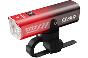 TOWILD CL1600 Luz Bicicleta,1600 Lumen 5000mAh Luz Delantera Tipo C Recargable Faro de Bicicleta para MTB/Bicicleta de Carretera,12 Horas de Duración,5 Modos Luz de Ciclismo