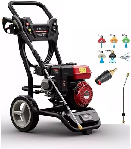Idropulitrice A Benzina Briggs & Stratton 3200 PSI - 208cc, Portatile Con Ruote - Per Pulizie Professionali - Foto 9