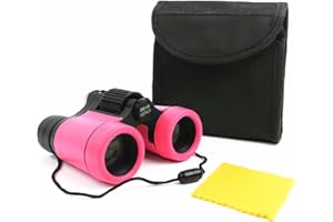Scotamalone Binocolo per bambini Giocattoli Regali per 3-12 anni Ragazze Ragazzi Adolescenti Bird Watching Educativo Apprendimento Caccia Escursionismo Regali di compleanno