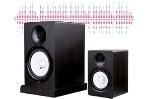 2st Studio Monitor Acoustic Isolation Pads High Density Acoustic Foam, Studio Monitor Högtalar Isoleringsskumkuddar, Ljuddämp