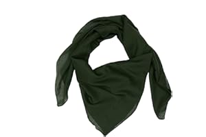 Baumwolltuch Schal Kopftuch Damen Herren Unisex Bandana Halstuch Accessoire Multifunktionstuchviele Atmungsaktiv und Weich Gesichtsschutz für Herbst und Winter Farben 100x100 cm