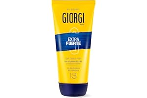 Giorgi Line - Gomina extra forte, 0% silicone, fissaggio 48h, senza residui, fissaggio 3-170 ml