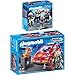 Produktbild PLAYMOBIL® City Action 2er Set 5366 9235 Feuerwehr-Team + Feuerwehr-Einsatzfahrzeug