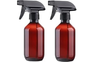 KREMORV Bottiglie Spray Flaconi Vuoti Nebulizzatore 300 ML Bottiglie di Plastica Vuote con Testina Regolabile per piante, Parrucchieri e giardino