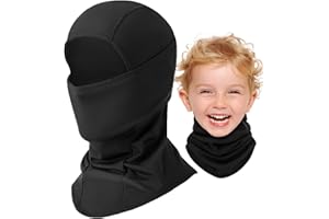 MRUN BONE Kinder Sturmhaube Winter, Sturmmaske Winddicht, Kinder Balaclava Warm, Ski Mask für Jungen Mädchen, Gesichtshaube für Radfahren, Skifahren und Wandern