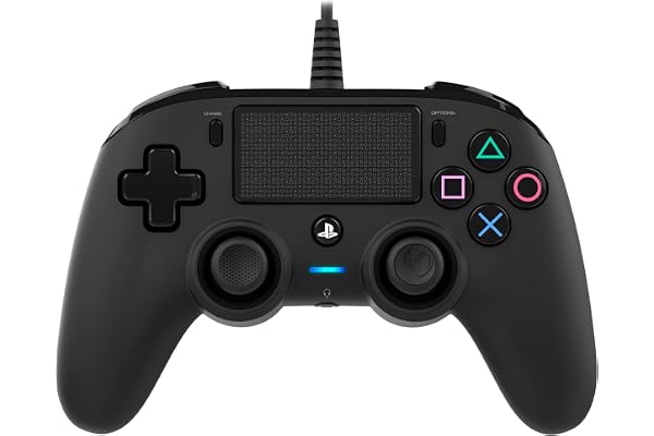 Nacon - Mando Compacto para PS4, color Negro
