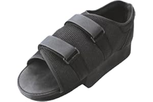 GERCARE Orliman Zapato Post Quirúrgico. Zapato Post Operatorio Cirugía Pie y Dedos. Calzado Ortopédico con Cierre de Pegar. Zapato Post Quirúrgico Talón Invertido. (Talla 4 (43-45))