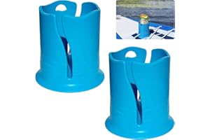 AXBEEAX Paddle Board Cup Holder Drink Holder for Kayak, Paddleboard Paddle Board Accessories Multi-Functional and Anti-Toppling Rope-Fixed Cup Holder (2Pcs)