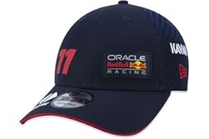 Red Bull Racing sporty motorowe czapka New Era F1 regulowana snapback kapelusz zakrzywiony daszek