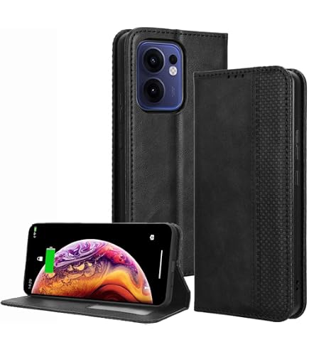 Funda Cartera Para Honor 400 Smart - Carcasa De Cuero Sintético Con Tapa, Ranuras Para Tarjetas, Soporte Plegable Y Cierre Magnético