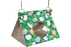 MIOYOOW Amaca per Uccello per Pappagallo Traspirante, Letto Nido per Uccelli da Appendere, Grotta sospesa Lettino per Parrocchetti, Inseparabili, Pappagalli, Parrucche, Calopsittes