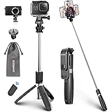 1.2m Bluetooth Selfie Stick Tripod, Yoozon All in 1 Extendable
