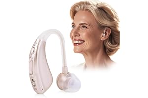 Hlfoaih qualità del suono, riduzione intelligente del rumore, dispositivo ricaricabile facile da usare (argento)