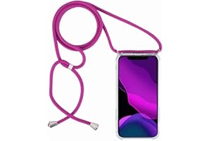2ndSpring - Carcasa con Collar Compatible con Samsung Galaxy A7 2018/A750, Correa de Cuerda, Colgante de Funda, Color Morado