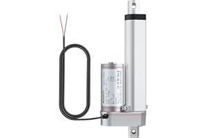 Justech 100mm Linear Actuator Motor Heavy Duty 160lbs DC 12V for Auto Car RV Electric Door Opener Industrial Agricultural Machinery Clean Sweeping Vehicles Vessels Cargo Medical Window.