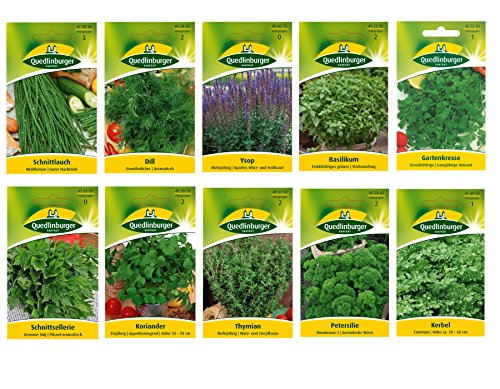 Kräutersamen Sortiment – 10 Sorten - 2