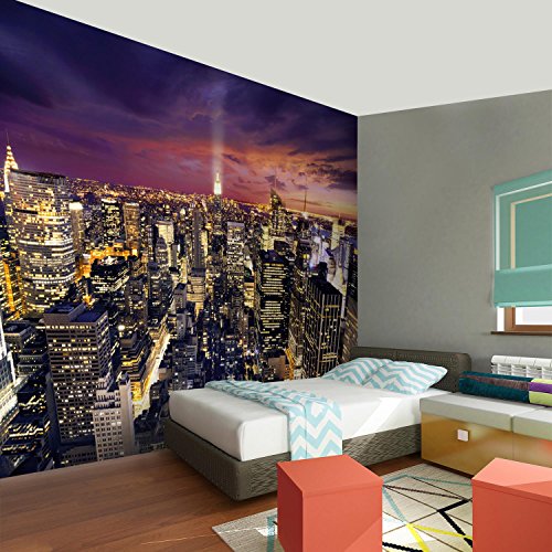 Fototapete New York 352 x 250 cm – Vliestapete – Wandtapete – Vlies Phototapete – Wand – Wandbilder XXL – !!! 100% MADE IN GERMANY !!! Runa Tapete 9005011c - 5