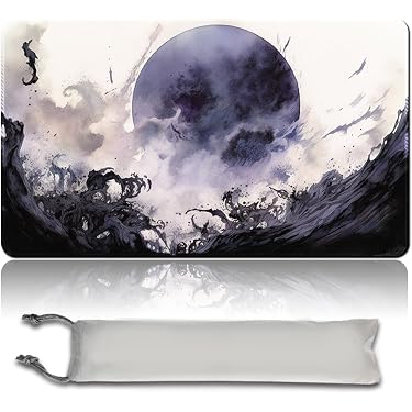 JVGFYNKL Tappetino da gioco per TCG con zone, 61 x 35,6 cm, in gomma