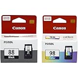 Canon PG-88 and CL-98 Ink Cartridge Combo (Black and Colour)