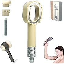 Filtersonic 3-in-1 Duschkopf Mit Kalkfilter - Hochdruck Duschkopf Für Hartes Wasser