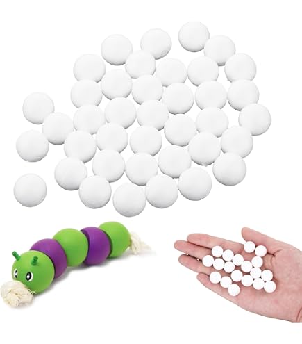 Bolas de poliestireno para decorar ø 5 cm lote de 100