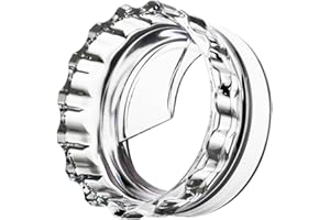 Kilimazart Moka Pot Dosing Ring & Coffee Distributor 2in1 Coffee Maker Dosing Ring For Moka Express Fast Distribute and Tamp, Avoid Mess And Wast (M for 4-6cup Moka Pot)