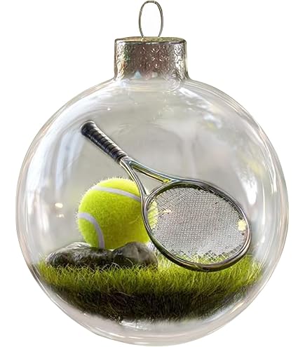 Die Hochwertigen Glas-Weihnachtskugeln Im Golfball-Design - Golf