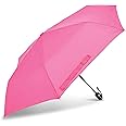 Samsonite Compact Auto Open/Close Umbrella, Bright Pink, One Size, Bright Pink