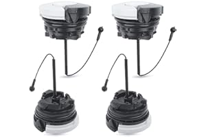 Adefol Bouchon d'essence et Bouchon pour Stihl Tronçonneuse Débroussailleuse MS200 MS171 MS181 MS360 MS210 MS230 MS240 MS250 MS260 MS192 MS211 Bouchon d'huile 4pcs