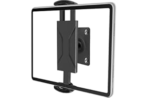 Lukymod Universal Tablet Wall Mount, 360°Adjustable for 4.7-14" Tablet/eReader/Smartphone, Aluminum, Compatible with iPad, iPhone, Galaxy Tab, Kindle Fire HD, Switch