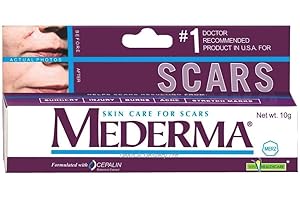 Mederma Ayurvedic Cream Skin Care for Scars Surgery,Injury,Burns,Acne, Cut Marks (10 g)