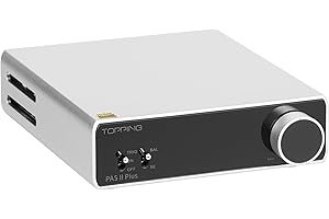 KGUSS Topping PA5 II Plus Amplificateur de Puissance 140 W x 2 Classe D AMP entièrement équilibré Entrée TRS/RCA Déclencheur 12 V Amplificateur Audio stéréo pour la Maison