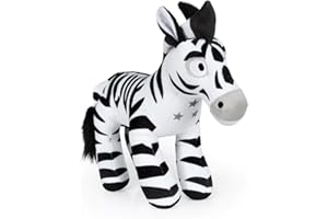 Juventus Peluche Zebra Jay – Peut être installé ou assise, 22 cm