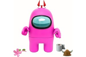 Bizak Among Us - Mega Figura Pack 1 en Caja Rosa (64116500)