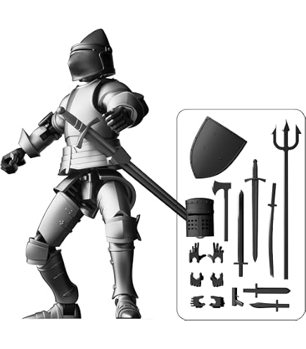 Merlin Action-Figur – Arthur, 9,5 Cm Groß, Voll Beweglich & Lizenziert