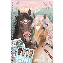 Topmodel Stickerbuch Depesche 12128 Miss Melody Stamping Fun - Kreativ Set Zum Gestalten Von Karten Und Briefen, Inkl. Papier, Umschlu00e4ge, Stempel, Sticker Uvm Top Model Stickerbuch