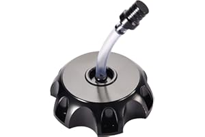 WOOSTAR Tapon Deposito Combustible Moto 49mm Reemplazo para Taotao Roketa Apollo SSR 50cc 70cc 110cc 125cc 150cc ATV Dirt Pit Bike Negro