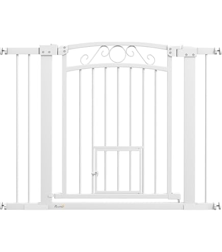 Cancelletto Di Sicurezza Per Bambini 95-105cm - Nero Con Chiusura Automatica | Senza Foratura - Foto 6