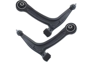 XYZ Parts Front Lower Suspension Wishbones Control Arms Compatible with Fiat 500 Convertible & Hatchback 2008-2020 Pair Drivers Side Right Hand & Passengers Side Left Hand UK Replacement