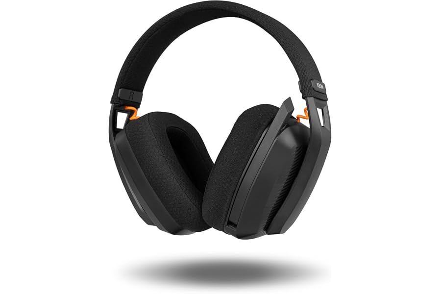 KROM KANJI – Auriculares Gaming Inalámbricos con Conexión Bluetooth 5.3, 2.4 GHz y USB, Drivers 40 mm, Micrófono Omnidireccio