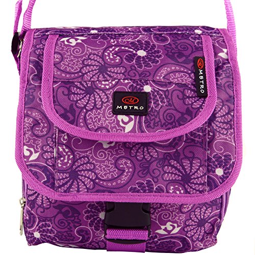 Metro - Sac Bandoulière Pour Femmes Filles Multifonction Spacieux - inconnu, Violet